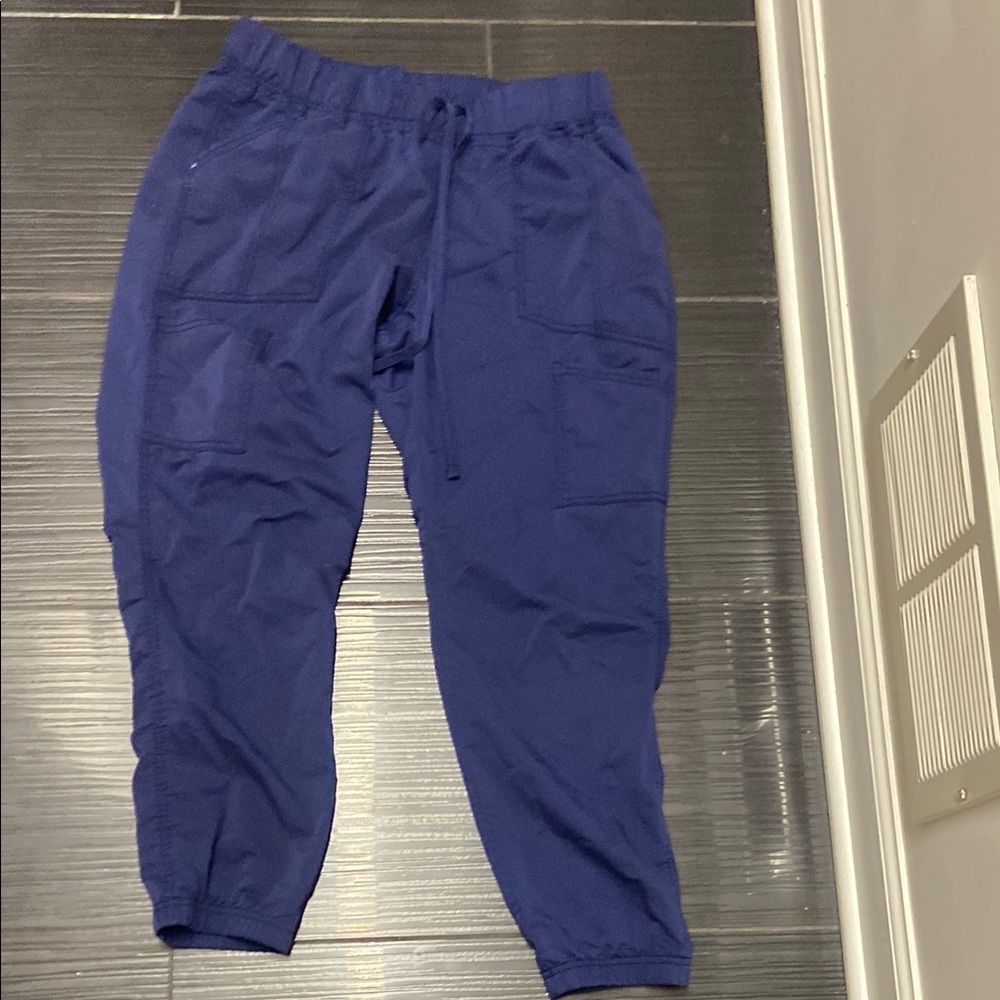 Women's Navy Scrub Pants